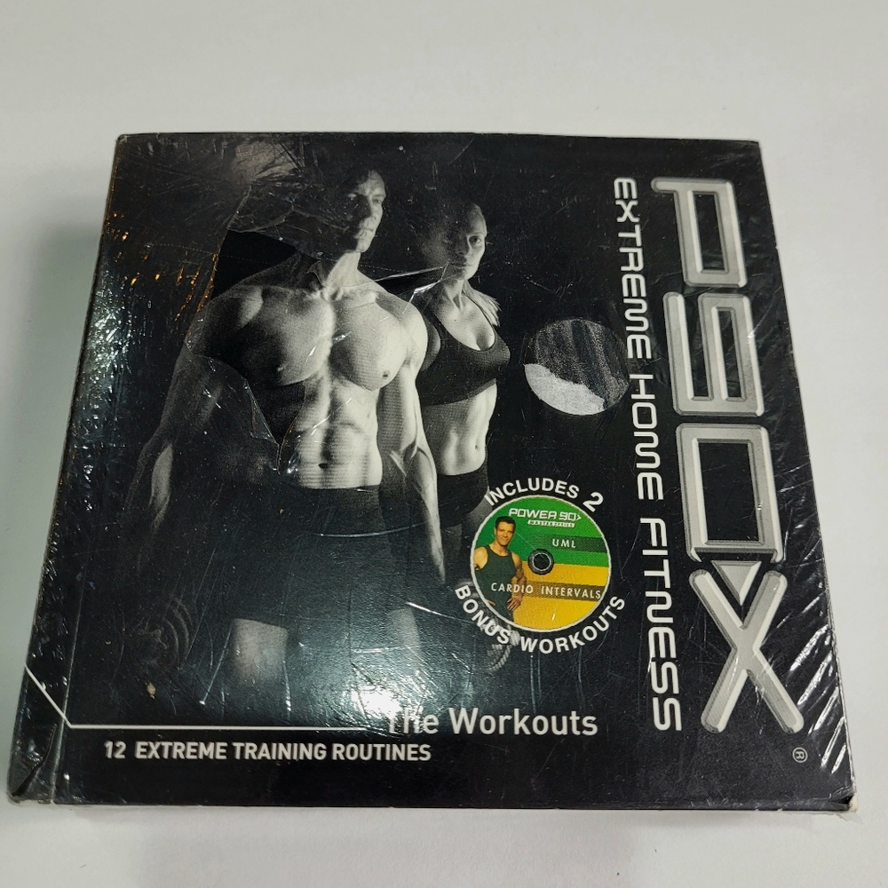 P90X Extreme Home Fitness THE WORKOUTS * DVD Set * 12 Workouts * NEW & SEALED